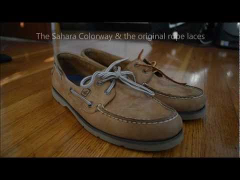 Sperry Leeward Lace Swap: Rope Laces vs. Leather Laces