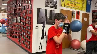 Boxing head movement drills