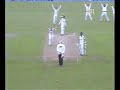 Glen Chapple traps Chris Dent LBW