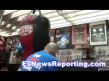 7 foot tall boxer from china working out - EsNews