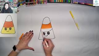 Candy Corn Art Project