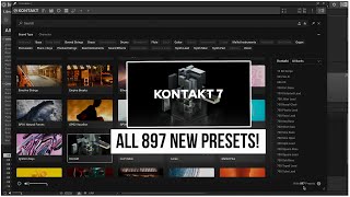 Kontakt 7: All New The Factory Library Presets! 🔥 @Native Instruments