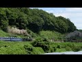 [HD]JR東日本・上越線、後閑～上牧間：D51 498「織姫号」×C61 20「彦星号」すれ違い。