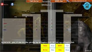 AoE 22 Random Tiểu Màn Thầu, Dương Còi vs Hoàng Mai Nhi, Game Thủ Mới
