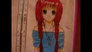 My anime drawings since I started till now.