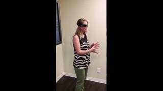MEYEND Vision + Performance: Kaitlynne Postel Senaptec Strobe Glasses Demonstration