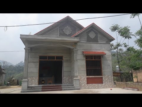 Nhà cấp 4 mái thái đẹp 400 triệu rộng 130 m2 ở nông thôn .tv tc lh 0967947339 . Nice nevel 4 house