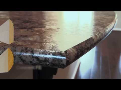 DIY Laminate Countertop And Bevel Edge Trim How To Save Money And Do ...