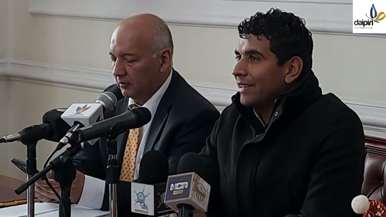 Presidente de la Cámara de Representantes David Racero hizo rueda de prensa con medios comunitarios