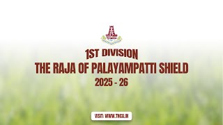 Day 3 Alwarpet Cc Vs Jolly Rovers Cc 1St Division The Raja Of Palayampatti Shield