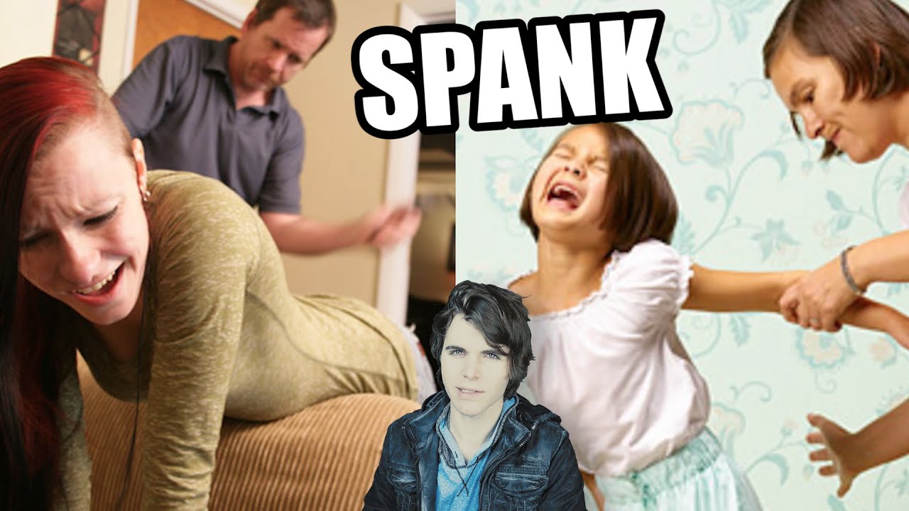 Busted babysitter spanking