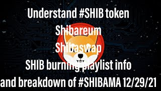 #Cryptotalk | Understand Shibareum and SHIBAMA 12/29/21