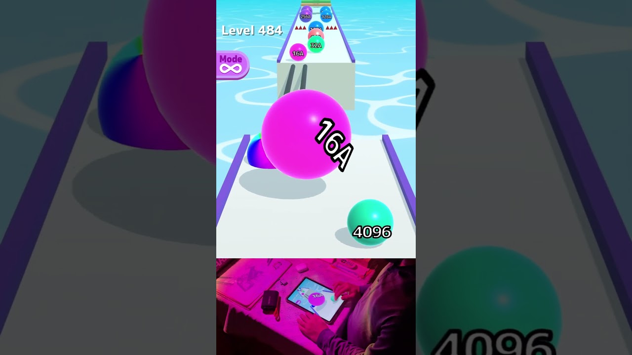 Ball Run 2048 Level #484 All Levels 2048 Gameplay Ball Run 2048 Level #484 All Levels 2048 Gameplay