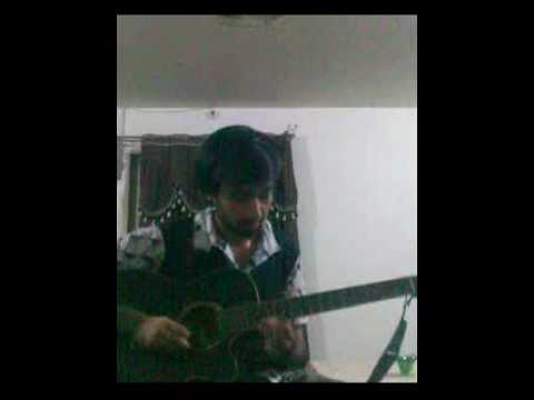 zara sa jhoom loon main on guitar with karaoke