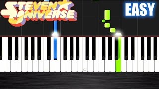 Steven Universe Theme - EASY Piano Tutorial by PlutaX - Synthesia