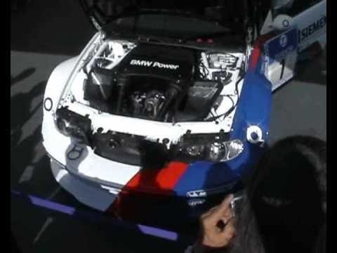 BMW M3 GTR Engine warm up BMW M3 GTR Engine warm up