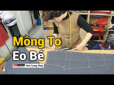 Thiết kế Quần nữ ống Đứng không ly người Eo nhỏ Mông to | Thời trang Thủy ở Hải Phòng