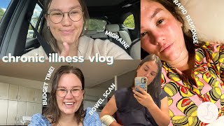 A CHRONIC ILLNESS VLOG | A week with a gastroparesis flare, migraine and an IV | Paralysed with love