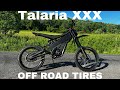 How To Change Talaria XXX Tires To Dirt Tires