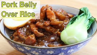 Taiwanese Braised Pork Belly Over Rice | CiCi Li - Asian Home Cooking Recipes