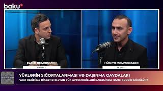 Yük Avtomobilləri Sürücülərinin Ziqzaqvari Hərəkətləri.