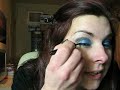 ELECTRIC BLUES & VIOLET EYES eye shadow make up look