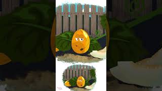 Le Melon. Apprendre Les Fruits Et Les Baies Pour Bébé Dessin Animé En Français