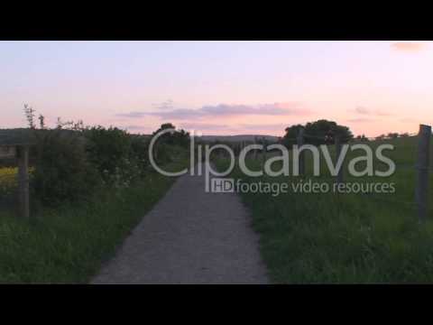 Countryside Footpath Ridgeway Chiltern Hills