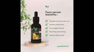 Evanex Vitamin C Face Serum Skincare Benefits Instagram Post