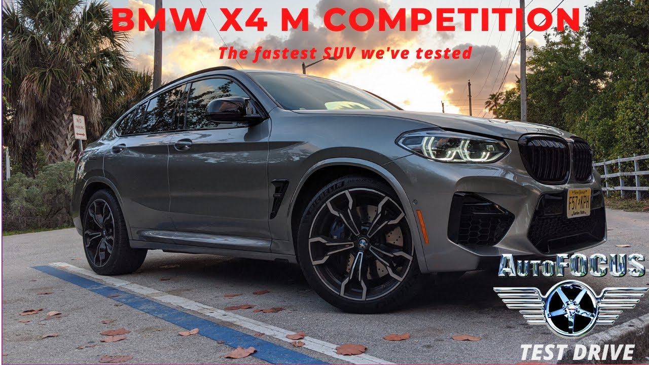 The quickest SUV we've tested: The BMW X4 M Competition on AutoFOCUS TEST DRIVE