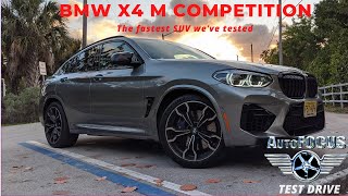 The quickest SUV we've tested: The BMW X4 M Competition on AutoFOCUS TEST DRIVE