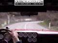 Lancia Delta HF Integrale hill climb onboard