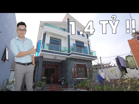 Mẫu Biệt Thự Mái Lệch 2 Tầng Hiện Đại Đẹp Năm 2020 Tại Thái Thụy Thái Bình