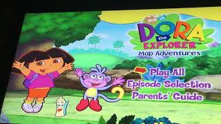 Dora The Explorer Map Adventures 2003 Dvd Menu Walkthrough