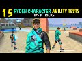 NEW RYDEN CHARACTER ABILITY TEST - GARENA FREE FIRE