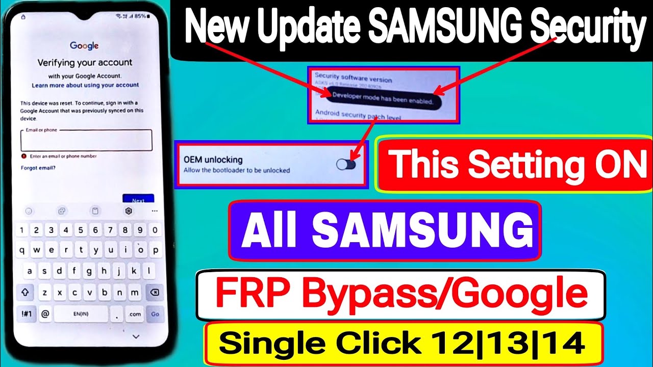 Enable OEM. Method:- All Samsung Galaxy Frp Bypass Enable OEM. Method:- All Samsung Galaxy Frp Bypass