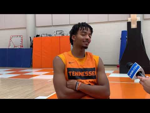 Tennessee Basketball Media Day -- Jalen Johnson