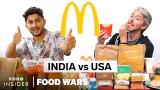 Play this video US vs India McDonaldвs  Food Wars  Food Insider