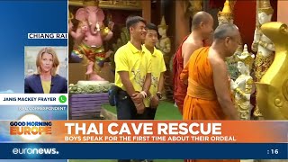 Thai Cave Rescue: boys speak for the first time about their ordeal Thai Cave Rescue: boys speak for the first time about their ordeal