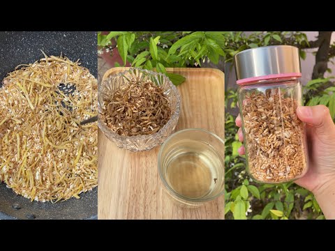 CÁCH LÀM TRÀ GẠO + GỪNG RANG GIÚP GIẢI CẢM, GIẢM STRESS, GIẢM CÂN | Hoa Phạm TV
