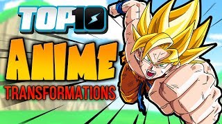 Top 10 Anime Transformations