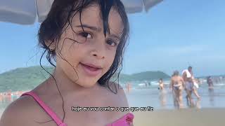 Dia De Praia - Brincando Na Praia - Praia Grande - Nadando