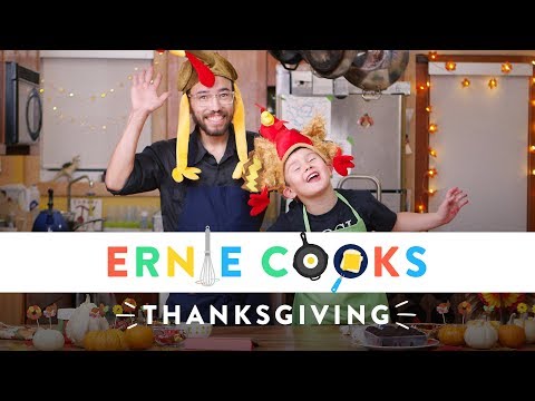 Ernie Cooks Thanksgiving Turkey Cookie Balls | Ernie Cooks | HiHo Kids