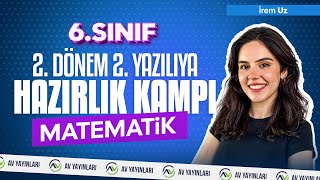 6. Sınıf 2. Dönem 2. Yazılısı Hazırlık Kampı I Matematik