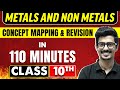 METALS AND NON METALS in 110 Minutes | Science Chapter 3 | Class 10th CBSE Board