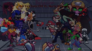 A Horror War Friday Night Funkin Delusion But Its Sonic.exe Vs. Mario Madness