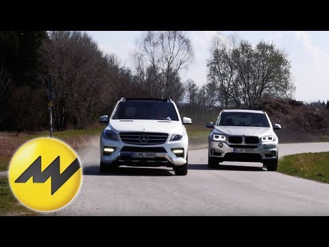 BMW X5 25d xDrive vs. Mercedes ML 250 Bluetec: SUV Vergleich...
