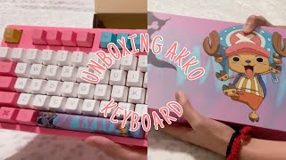 Unboxing One Piece Chopper Keyboard My First Ever Keyboard