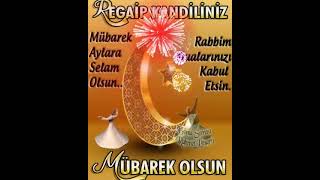 Regaip Kandilmiz Mübarek Olsun..en Yeni Kandil Mesajı Video