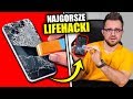 Sprawdzam NAJGORSZE LIFEHACKI Z INTERNETU! *rozbita szybka*